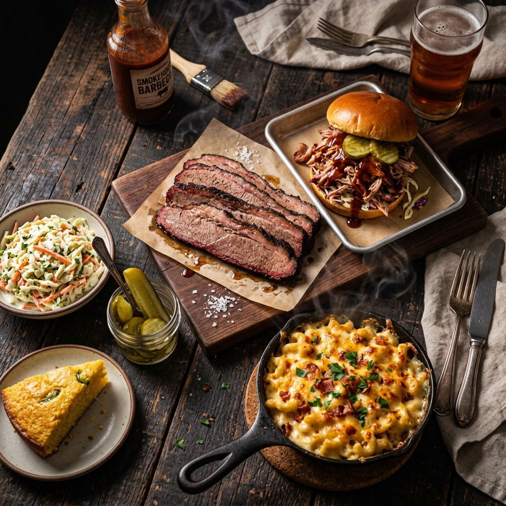 3 Boys BBQ Spread